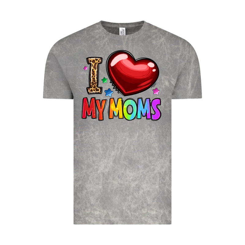 I Love My Moms Vintage Tee by OliviaCreatesArt | Teevron