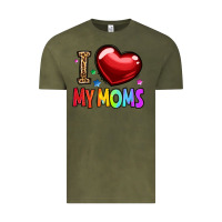 Vintage Olive i love my moms Vintage Tee - OliviaCreatesArt