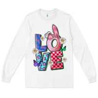White easter love Long Sleeve Tee - FaDigitalArtStudio