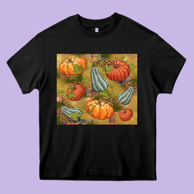 Fall Heavy Core Tee Designed By Nancycooperartshop
