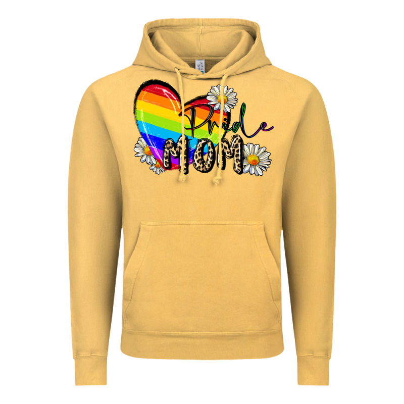 Pride Mom Vintage Hoodie by FaDigitalArtStudio | Teevron
