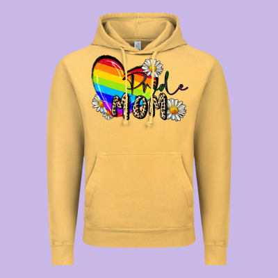 Pride Mom Vintage Hoodie Designed By Fadigitalartstudio