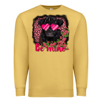 Antique Gold be mine belted galloway Premium Sweatshirt - AdoDesignShop