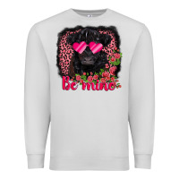 Dove Grey be mine belted galloway Premium Sweatshirt - AdoDesignShop