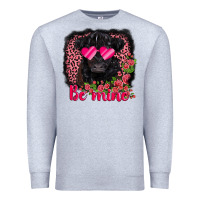Heather Grey be mine belted galloway Premium Sweatshirt - AdoDesignShop