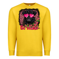 Lemon be mine belted galloway Premium Sweatshirt - AdoDesignShop
