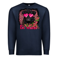Navy be mine belted galloway Premium Sweatshirt - AdoDesignShop