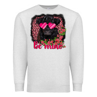 Oatmeal Heather be mine belted galloway Premium Sweatshirt - AdoDesignShop