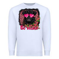 Be Mine Belted Galloway Premium Sweatshirt | Teevron