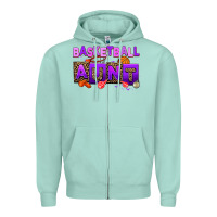 Seafoam basketball aunt Zipper Hoodie - AdoDesignShop