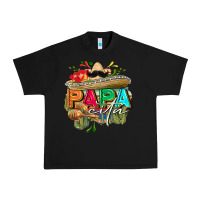 Black Papacita Urban Heavy Tee - FaDigitalArtStudio