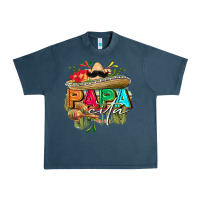 Midnight Navy Papacita Urban Heavy Tee - FaDigitalArtStudio