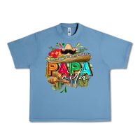 Pebble Blue Papacita Urban Heavy Tee - FaDigitalArtStudio