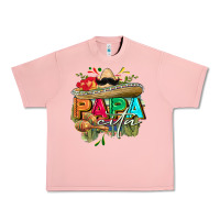 Salmon Papacita Urban Heavy Tee - FaDigitalArtStudio