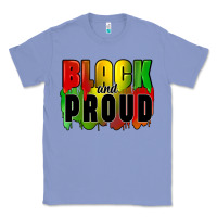 Colony Blue black and proud Classic Tee - CowGirlArtShop