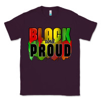 Plum black and proud Classic Tee - CowGirlArtShop