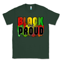 Sports Green black and proud Classic Tee - CowGirlArtShop