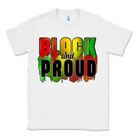 White black and proud Classic Tee - CowGirlArtShop