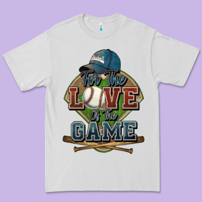 For The Love Of The Game Baseball Premium Tee Designed By Howdyjamesfarm