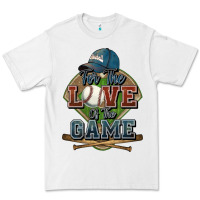 White for the love of the game baseball Premium Tee - HowdyJamesFarm