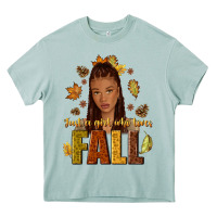 Arona Just a girl who loves Fall afro woman Heavy Core Tee - NancyCooperArtShop
