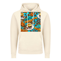 Vintage Artic more espresso less despresso coffee with leopard seamless pattern bbs Vintage Hoodie - BundleAndBundleShop