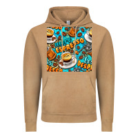 Vintage Camel more espresso less despresso coffee with leopard seamless pattern bbs Vintage Hoodie - BundleAndBundleShop