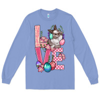 Colony Blue Love Easter Long Sleeve Tee - BundleAndBundleShop