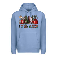 Colony Blue tis the season Premium Hoodie - SublimationCraftShop