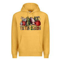 Mustard tis the season Premium Hoodie - SublimationCraftShop