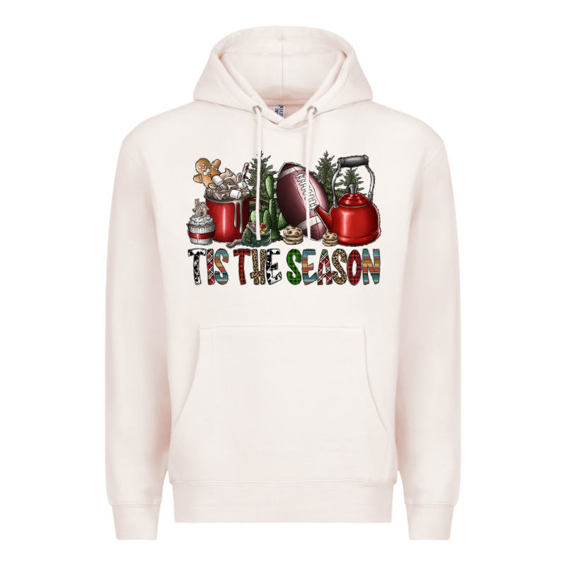 Tis The Season Premium Hoodie by SublimationCraftShop | Teevron