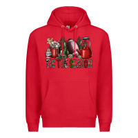 Red tis the season Premium Hoodie - SublimationCraftShop