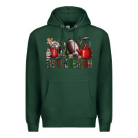 Sports Green tis the season Premium Hoodie - SublimationCraftShop