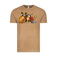 Vintage Camel Cows With Sunflower Headbands Vintage Tee - Jasminsmagicworld