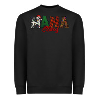 Black nana claus Heavyweight Sweatshirt - BarkalooDesign