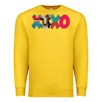 Lemon xoxo holstein cow Premium Sweatshirt - AdoDesignShop