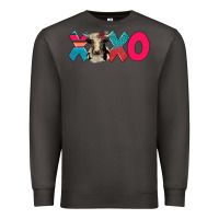 Smoke xoxo holstein cow Premium Sweatshirt - AdoDesignShop