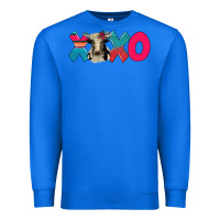 True Royal xoxo holstein cow Premium Sweatshirt - AdoDesignShop