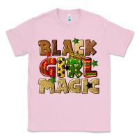 Bubblegum Pink black girl magic juneteenth Classic Tee - CowGirlArtShop