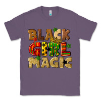 Lavender black girl magic juneteenth Classic Tee - CowGirlArtShop