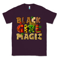 Plum black girl magic juneteenth Classic Tee - CowGirlArtShop