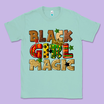 Black Girl Magic Juneteenth Classic Tee Designed By Cowgirlartshop