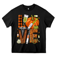 Black Fall Nurse love Heavy Core Tee - NancyCooperArtShop