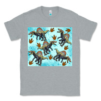 Heather Grey spinosaurus Classic Tee - Artiststas