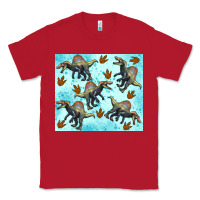 Red spinosaurus Classic Tee - Artiststas