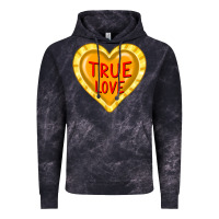 Cloud Black valentine's day hearts Vintage Hoodie - FaDigitalArtStudio