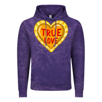 Cloud Purple valentine's day hearts Vintage Hoodie - FaDigitalArtStudio