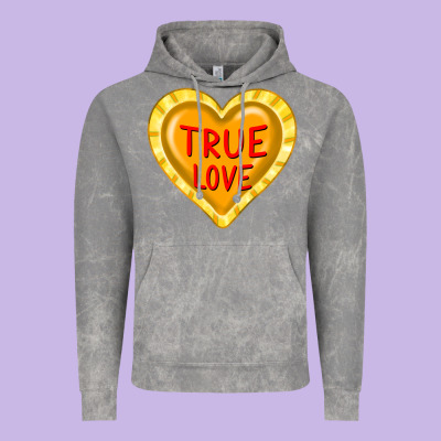 Valentine's Day Hearts Vintage Hoodie Designed By Fadigitalartstudio