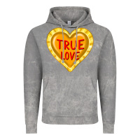 Cloud Rock valentine's day hearts Vintage Hoodie - FaDigitalArtStudio