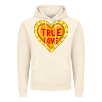 Vintage Artic valentine's day hearts Vintage Hoodie - FaDigitalArtStudio